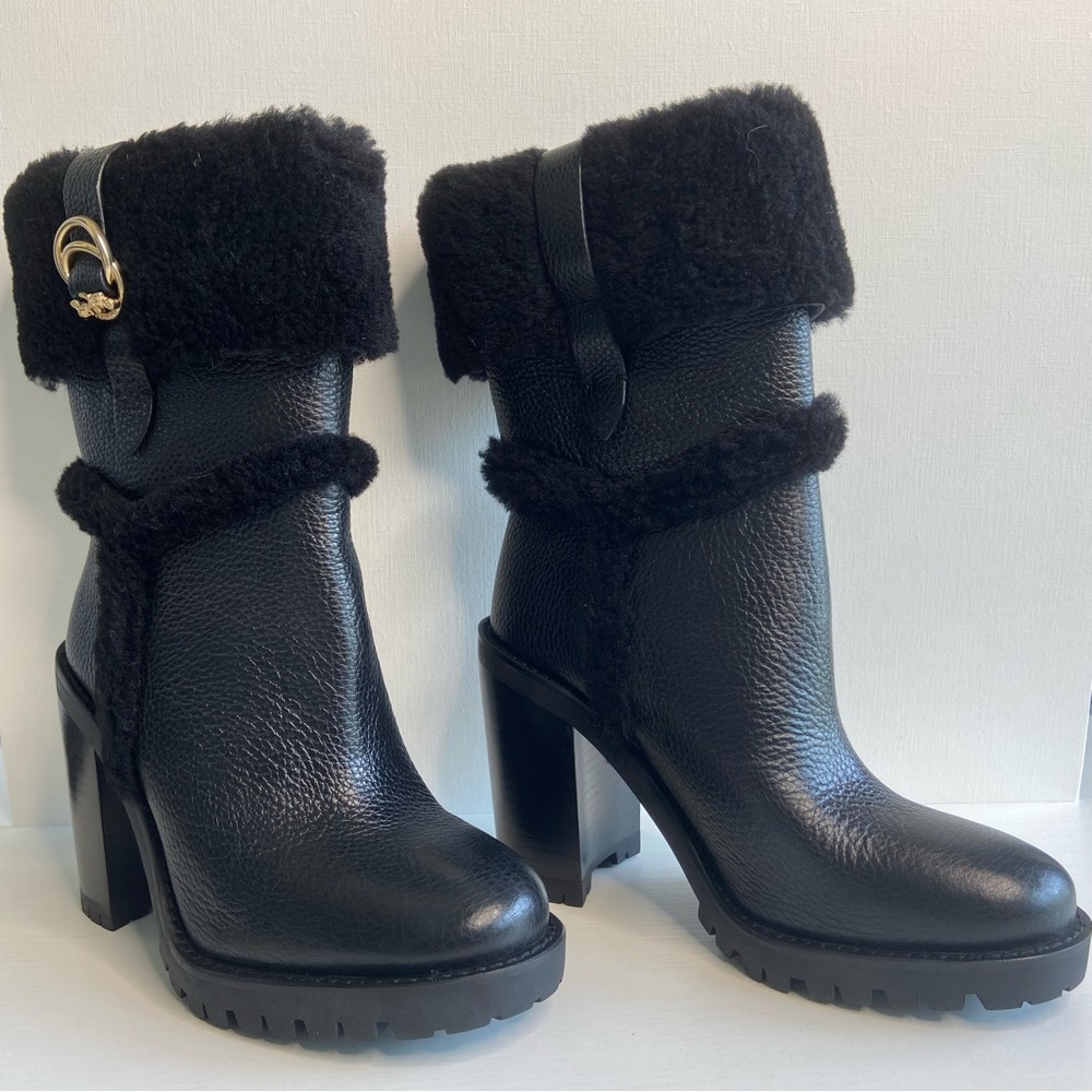 COACH NIB Harlie Bootie Black Size 7 - Picture 5 of 14